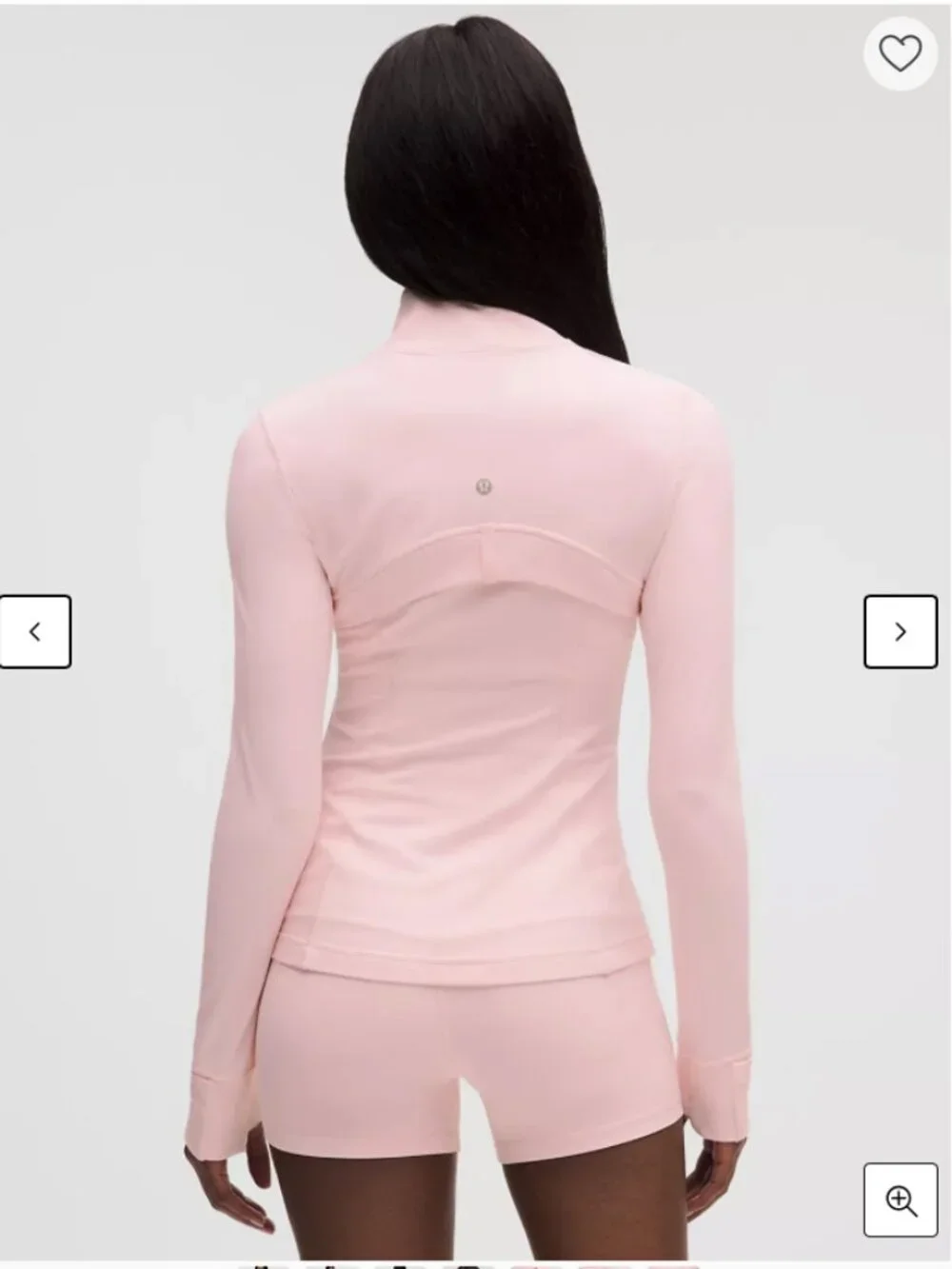 Lululemon pink define jacket